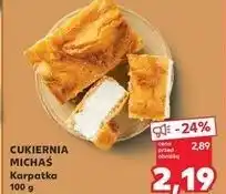 Kaufland Ciasto karpatka Michaś oferta