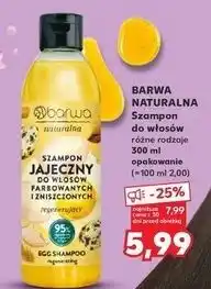 Kaufland Szampon do włosów jajeczny odbudowujący Barwa Naturalna oferta