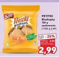 Kaufland Biszkopty San Petitki oferta