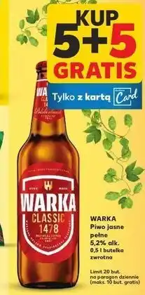 Kaufland Piwo Warka oferta