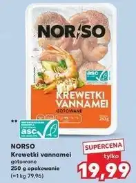 Kaufland Krewetki gotowane Norso oferta