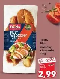 Kaufland Filet wędzony z kurczaka Silesia Duda oferta