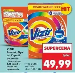 Kaufland Kapsułki do prania kolorów Vizir All In One Pods oferta