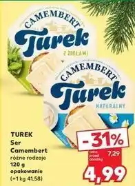 Kaufland Camembert z ziołami Turek oferta