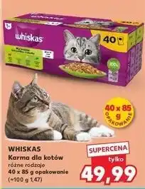 Kaufland Karma dla kota mix smaków w galaretce Whiskas oferta