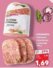 Kaufland Salceson czosnkowy Drobimex oferta