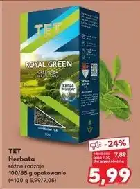 Kaufland Herbata zielona Tet Royal Tea oferta