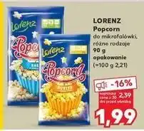 Kaufland Popcorn salt Lorenz oferta