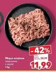 Kaufland Mięso mielone wieprzowe oferta