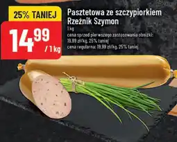 Polomarket Pasztet ze szczypiorkiem Rzeźnik Szymon oferta