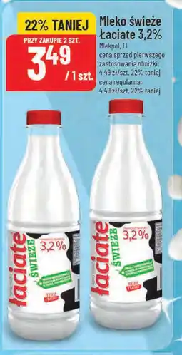 Polomarket Mleko świeże Łaciate 3,2% oferta