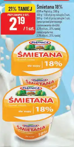 Polomarket Śmietana, 18% oferta