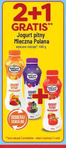 Polomarket Jogurt pitny Mleczna Polana oferta