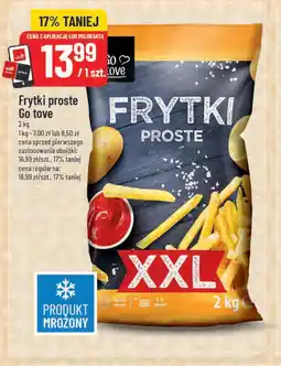 Polomarket Frytki proste Go tove oferta