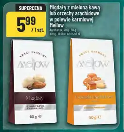 Polomarket Migdały z mieloną kawą lub orzechy archaidowe w polewie karmelowej Mallow oferta