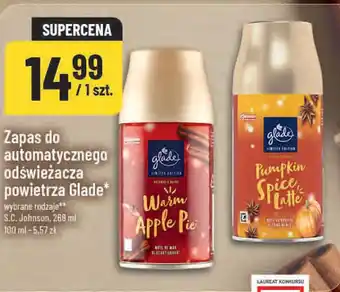 Polomarket Zapas do automatycznego odświeżacza powietrza Glade oferta