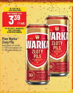 Polomarket Piwo Warka Złoty Pils oferta