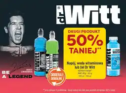 Polomarket Napój, woda witaminowa lub żel Dr Witt oferta