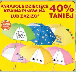 Polomarket Parasole dziecięce Kraina Pingwina lub Zazizo oferta