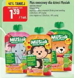 Polomarket Mus owocowy dla dzieci Musiak oferta