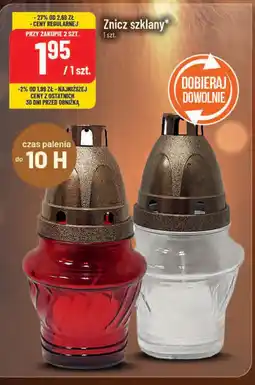 Polomarket Znicz szklany oferta