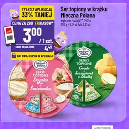 Polomarket Ser topiony w krążku Mleczna Polana oferta