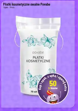 Polomarket Płatki kosmetyczne owalne Povabe oferta