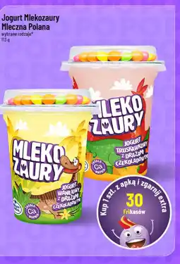 Polomarket jogurt Mlekozaury Mleczna Polana oferta
