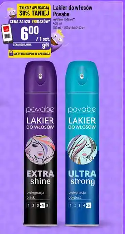 Polomarket Lakier do włosów Povabe oferta