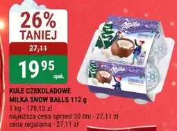 bi1 Kule czekoladowe Milka Snow Balls 112 g oferta