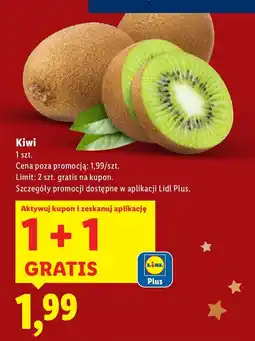 Lidl Kiwi 1+1 GRATIS Lidl oferta