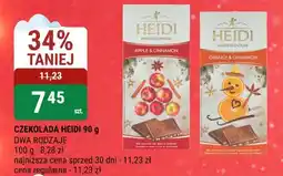 bi1 Czekolada Heidi 90 g dwa rodzaje oferta
