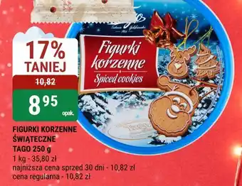 bi1 Figurki korzenne świąteczne Tago 250 g oferta