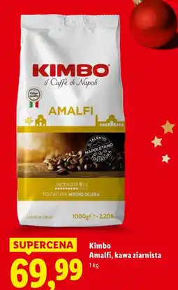 Lidl Kawa ziarnista Amalfi Kimbo oferta
