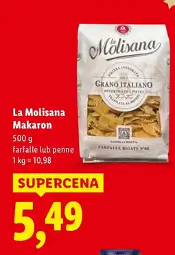 Lidl Makaron farfalle La Molisana oferta
