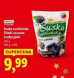 Lidl Śliwki suszona tradycyjnie Suska sechlońska oferta