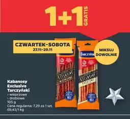 Netto Kabanosy Exclusive wieprzowe Tarczyński oferta