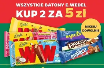 Wszystkie batony 2 szt. E.Wedel