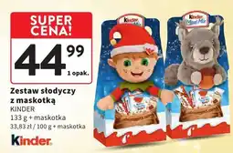Intermarche Zestaw słodyczy z maskotką KINDER oferta