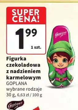 Intermarche Figurka czekoladowa z nadzieniem karmelowym GOPLANA oferta