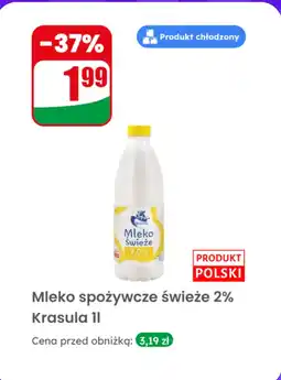Dino Mleko spożywcze świeże 2% Krasula oferta
