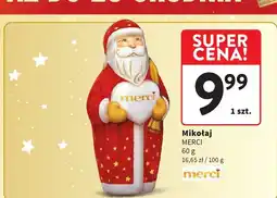 Intermarche Mikołaj czekoladowy MERCI oferta