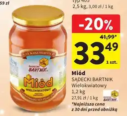 Intermarche Miód SADECKI BARTNIK Wielokwiatowy oferta