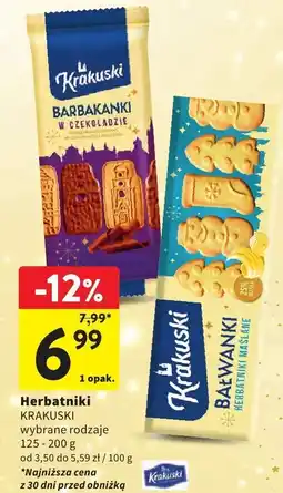Intermarche Herbatniki Krakuski wybrane rodzaje oferta