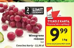 Intermarche Winogrona różowe luz Intermarche oferta