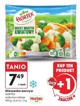 Intermarche Mieszanka warzyw HORTEX wybrane rodzaje oferta