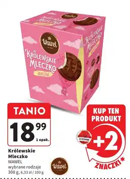 Intermarche Królewskie Mleczko WAWEL wybrane rodzaje oferta