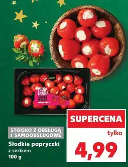 Kaufland Słodkie papryczki z serkiem Kaufland oferta