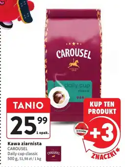 Intermarche Kawa ziarnista CAROUSEL Daily cup classic oferta