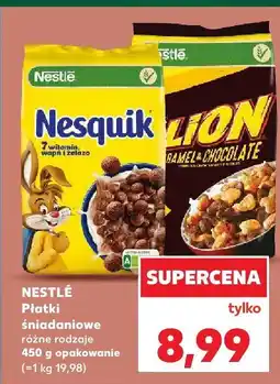 Kaufland Płatki śniadaniowe różne rodzaje Nestle oferta